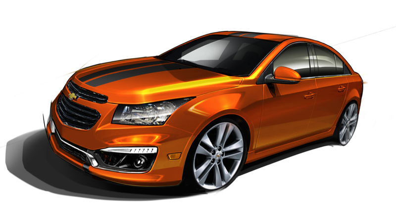 Illustration for article titled Chevy's Cars For SEMA Are So Boring It Makes Me Cry (For SEMA)